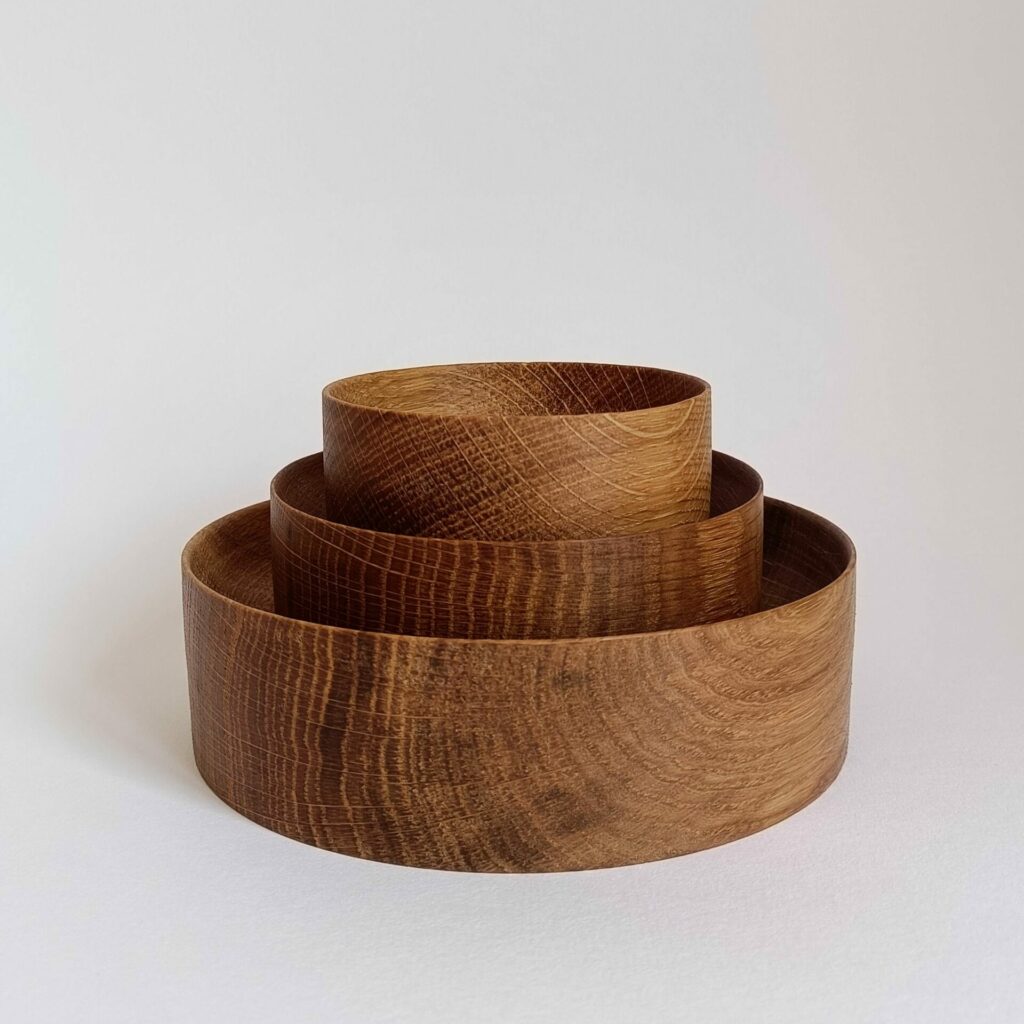 Vaisselle en bois disponible dans le concept store l'Ecrin à Strasbourg