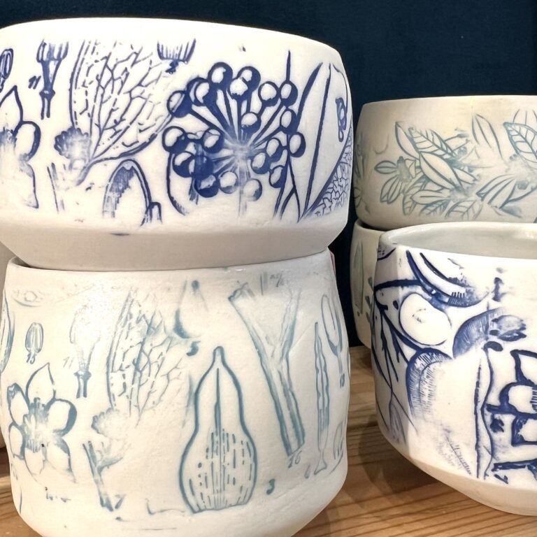 Céramiques de Mélodie Meslet, au Générateur rue Sainte-Madeleine à Strasbourg