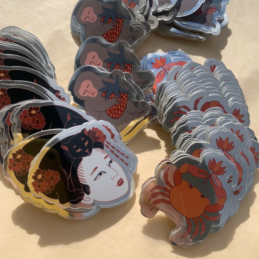 Stickers Koloro à l'Écrin Strasbourg