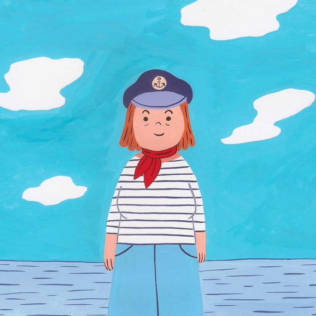 Alphonse & Colette, le personnage de la gardienne de phare