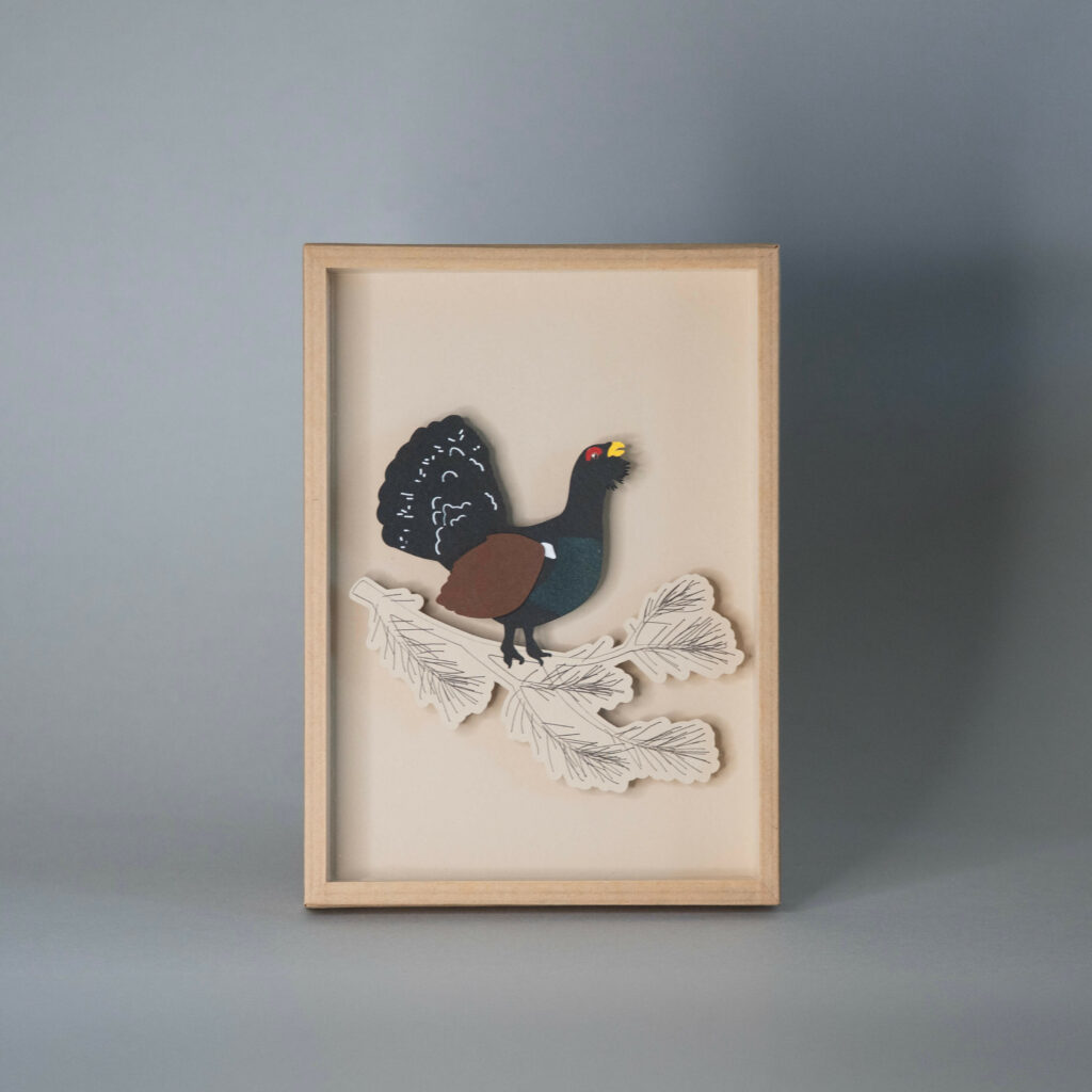 Oiseau en papier de Claire Muth, Strasbourg