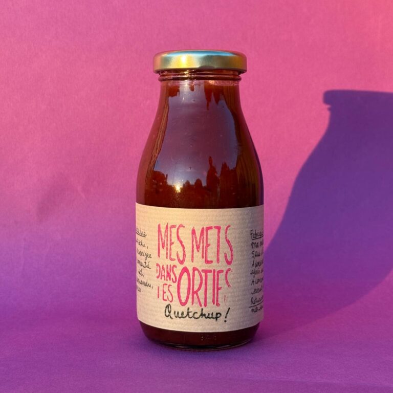 Ketchup à la quetsche de Mes mets dans les orties